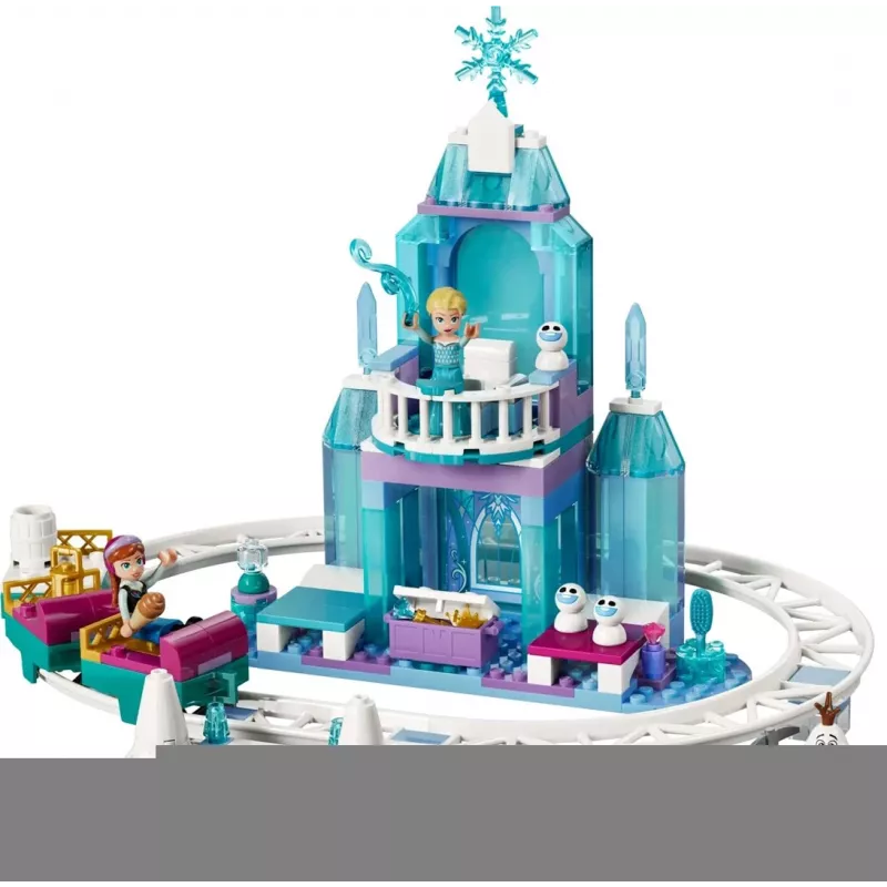LEGO DISNEY 43281 O Castelo de Gelo de Elsa e Aventura de Trenó na Neve
