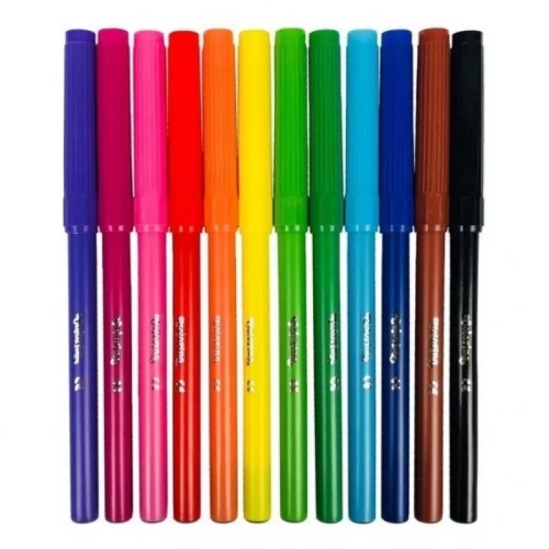Marcadores Colorino Kids 12 cores