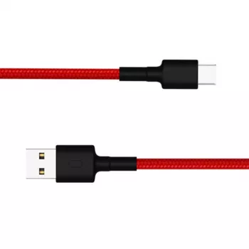 Xiaomi | Cabo trançado Mi Type-C | SJV4110GL | USB-C para USB-A ficha USB Type-C | ficha USB Type-A (2.0)