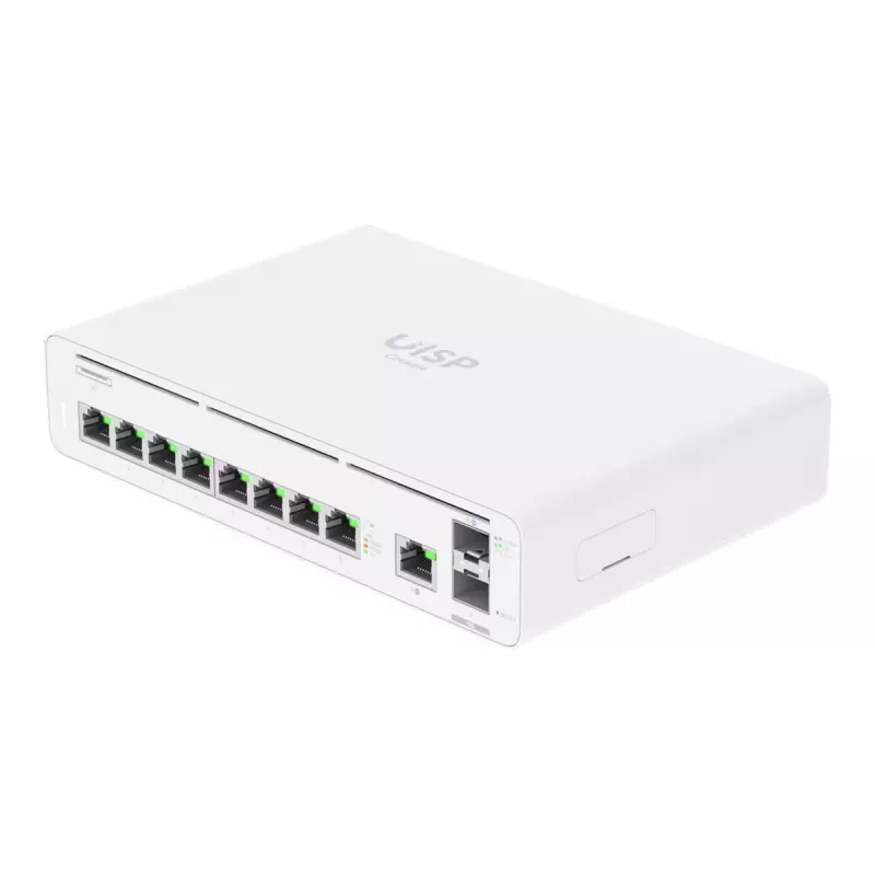Controlador Switch Gateway UBIQUITI UISP-Console-EU 2x 10G SFP+ 9x GbE RJ45