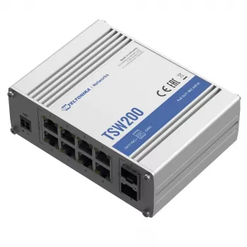 Teltonika TSW200 - Switch - 8 portas