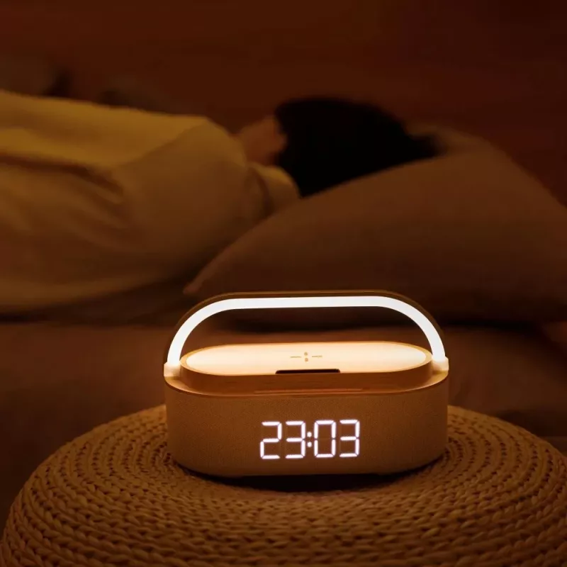 Rádio-despertador digital MANTA RDI920 Verona com sintonizador FM e despertador