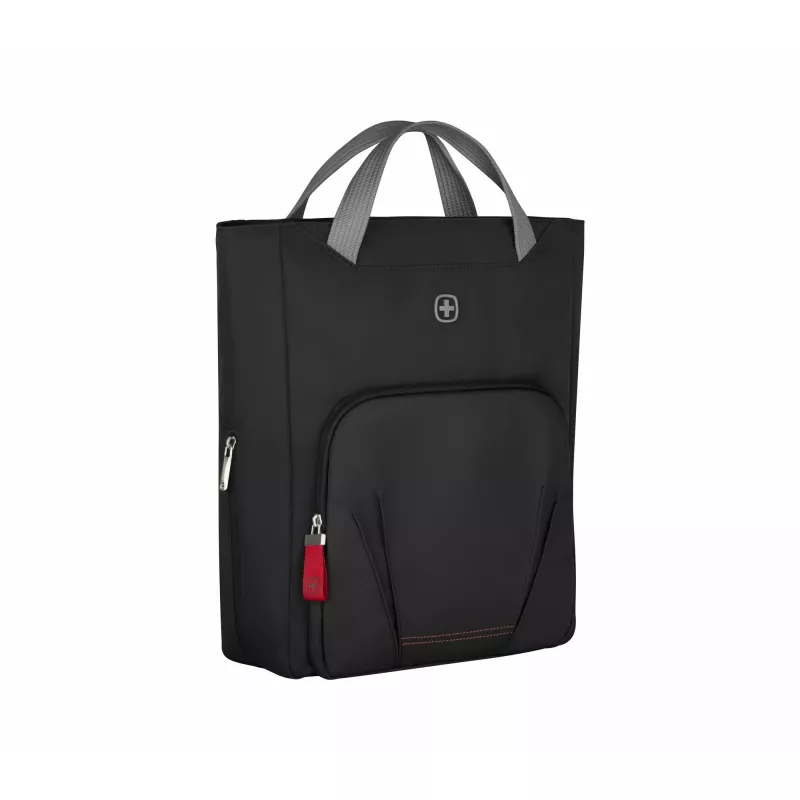 Mala de senhora Wenger SwissGear Motion Vertical Tote 39,6 cm 15,6 polegadas preto