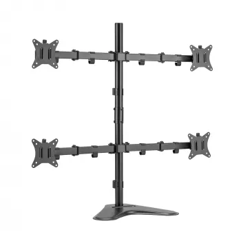 Suporte LCD SBOX LCD-F048-2 para ecrãs de 17–32 polegadas, suporta 4×9 kg, VESA 100×100