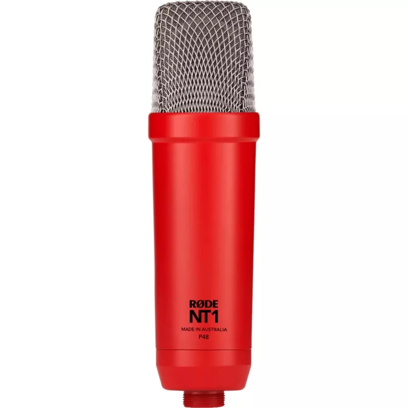 RØDE NT1 Signature Red microfone de condensador de estúdio