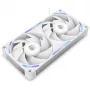 Ventoinha para caixa de computador NZXT F240X 120 mm branca, 1 unid., 240 × 120 × 30 mm