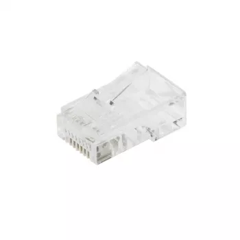 Ficha RJ45 LogiLink MP0020 transparente