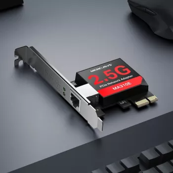 Placa de rede Mercusys MA310E Conectividade com fios