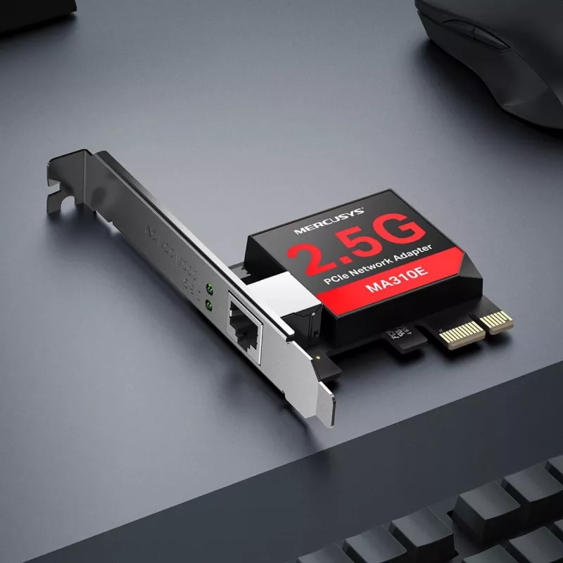 Placa de rede Mercusys MA310E Conectividade com fios