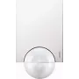 Merten 565426 detetor de movimento PIR 220°, montagem à superfície em parede/teto, IP55, branco polar