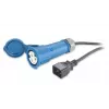 Cabo de alimentação APC, C20 para IEC309 (16A), 2,5 m, 2,5 m, 230 V, 16 A