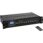 Omnitronic MA-240P amplificador misturador PA de 4 canais, 240 W de potência
