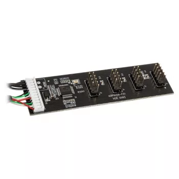 Placa hub USB Kolink USB 2.0 com cabo USB e Molex de 60cm