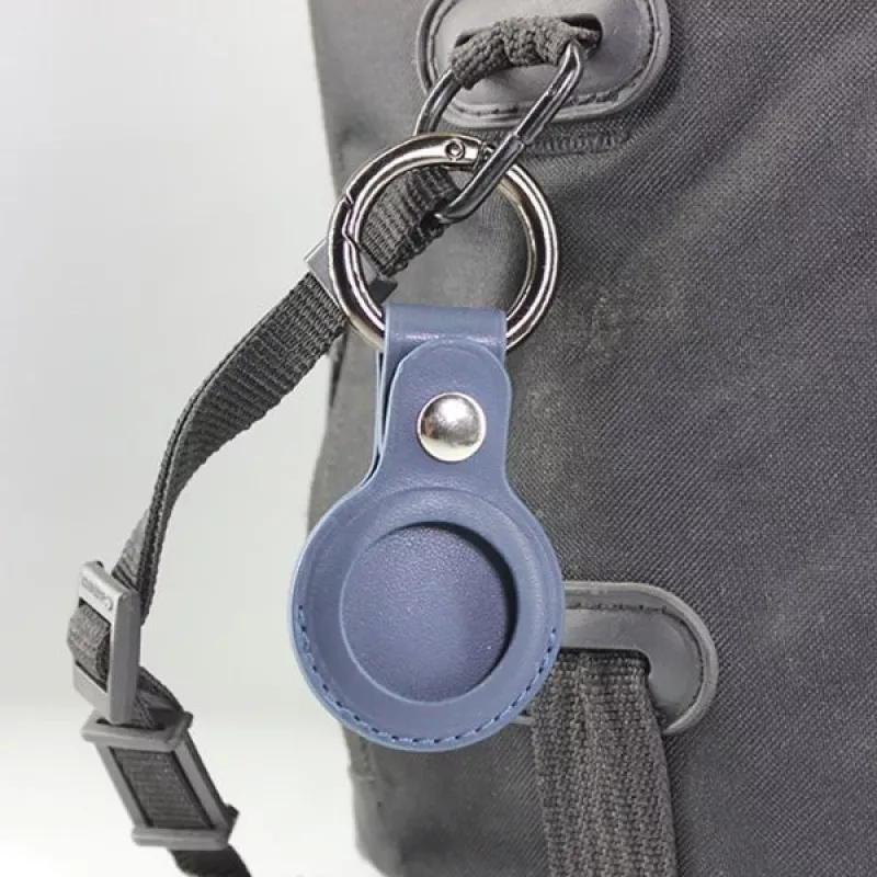 4smarts Conjunto - Capa para AirTag - Metal, Pele artificial de poliuretano