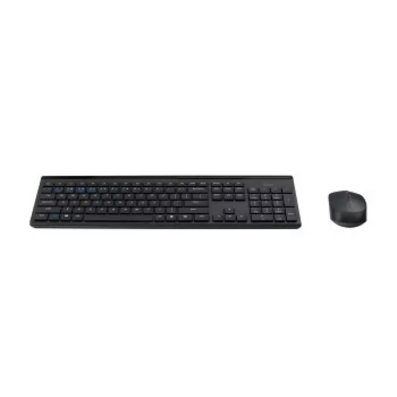 Rapoo 8110M conjunto de teclado e rato sem fios multimodo, preto