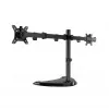 Suporte de secretária para monitor Gembird MS-D2ST-02 (rodar, inclinar, girar), 13”-32”, preto