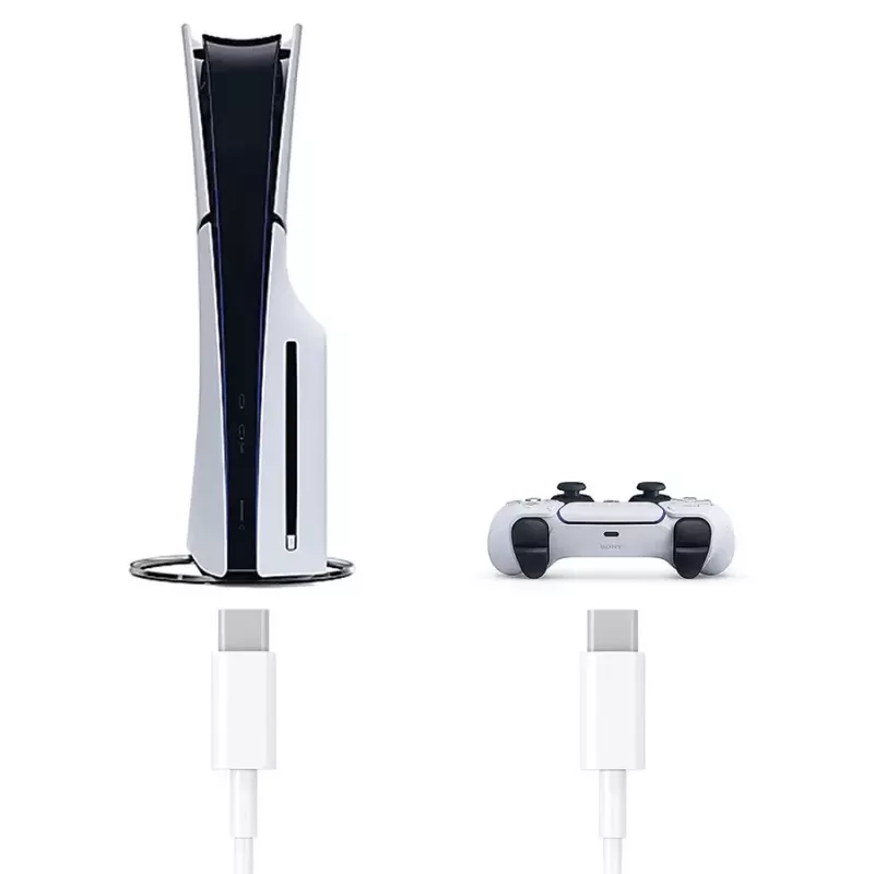 Cabo de carregamento e jogo USB-C SUBSONIC SA5634 para PS5 – carregamento com fios e ligação de dados