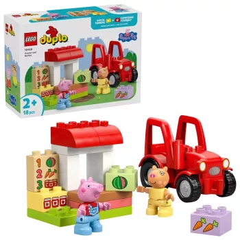 LEGO DUPLO 10468 Peppa Pig trator e mercado