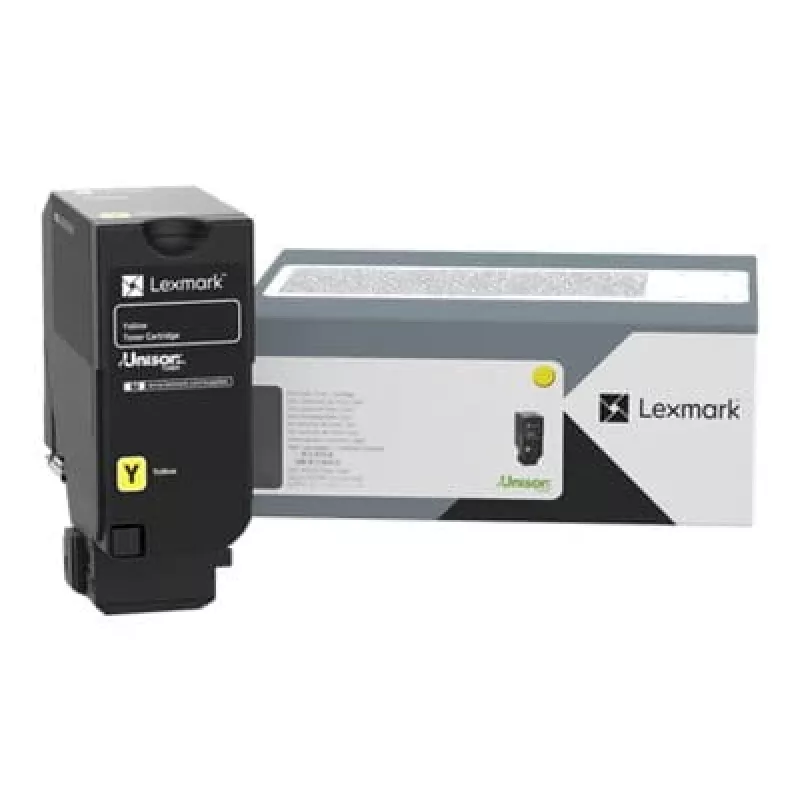 Lexmark 81C0X40 cartucho de toner para CX735adse, amarelo, Return Program