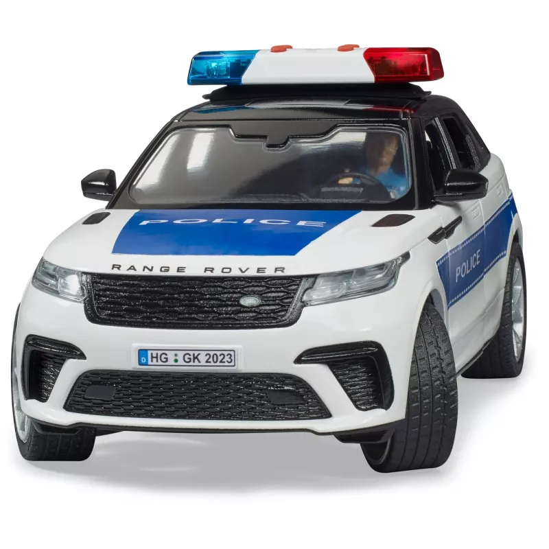 Veículo Range Rover Velar Polícia com figura