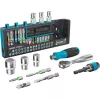 Hazet Conjunto de pontas 2300SH-1 — conjunto de 39 peças com pontas fenda, Phillips, Pozidriv, sextavadas e Torx