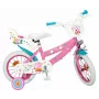 Bicicleta infantil 14 Peppa Pig rosa 1495 TOIMSA