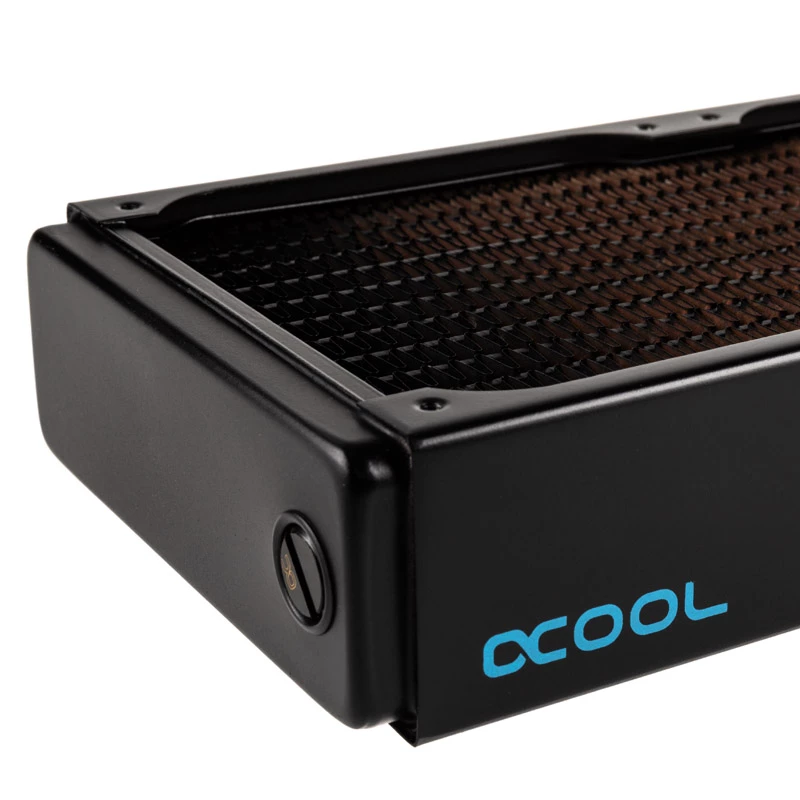 Alphacool NexXxoS V.2 XT45 Full Copper Radiador - 480mm, preto