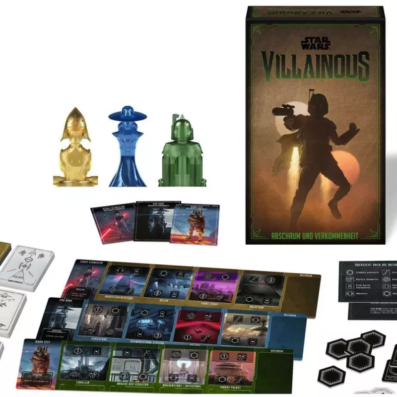 Star Wars Villainous - Escumalha e Ralé, jogo de sociedade