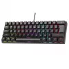 Teclado mecânico RAMPAGE PLOWER K60 com Blue-Switches e retroiluminação RGB