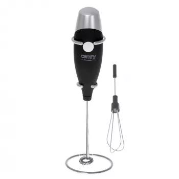 Espumador de leite Camry CR 4501 Preto/Aço inoxidável