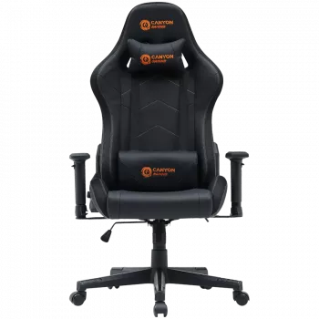 Cadeira gaming CANYON Irida RGBCH03 RGB Preto design ergonómico, braços ajustáveis, encosto reclinável