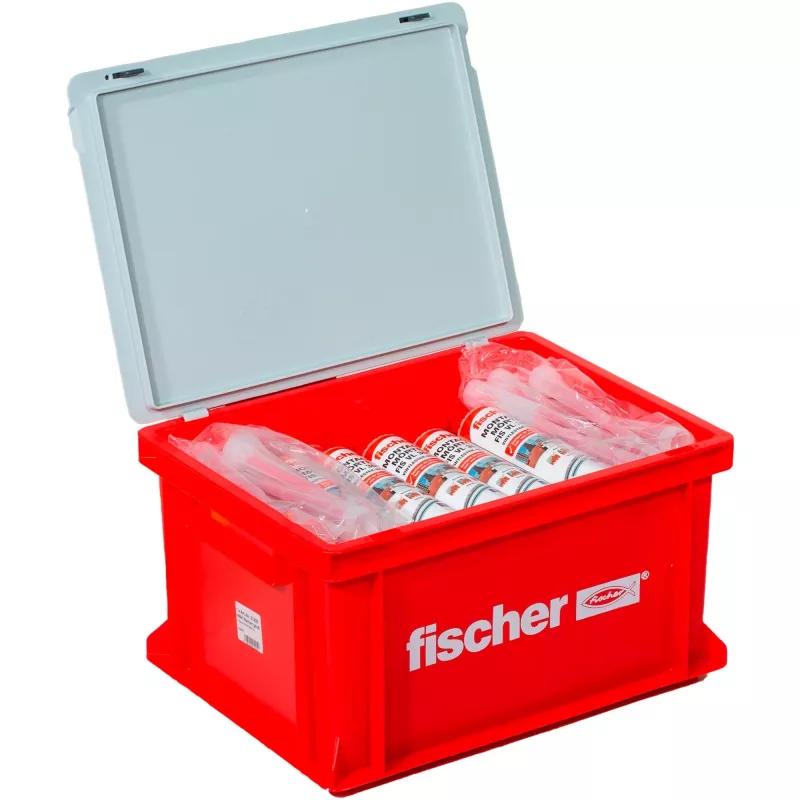 Argamassa de injeção FISCHER FIS VL 300 T HWK G cinzento — 20 cartuchos de 300 ml
