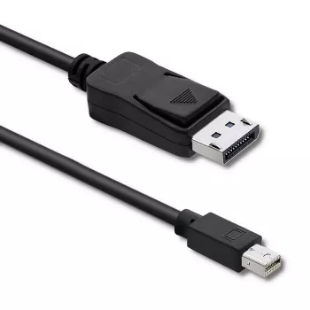 Cabo DisplayPort Qoltec 50434 1,8 m Mini DisplayPort preto
