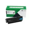 Cartucho de toner Lexmark 55B2000 2000 Páginas Preto