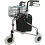 REHA FUND RF-611 Barcelona andarilho ergonómico de três rodas, cinzento