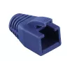 Logilink | Bainha de alívio de tração para ficha RJ45, 8,0 mm (50 unid.) | MP0035B | azul