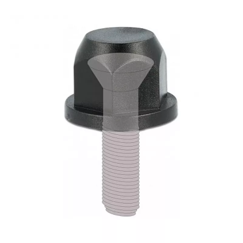 Tampa de proteção sextavada com rosca interior para parafuso M12 DeLOCK 60248
