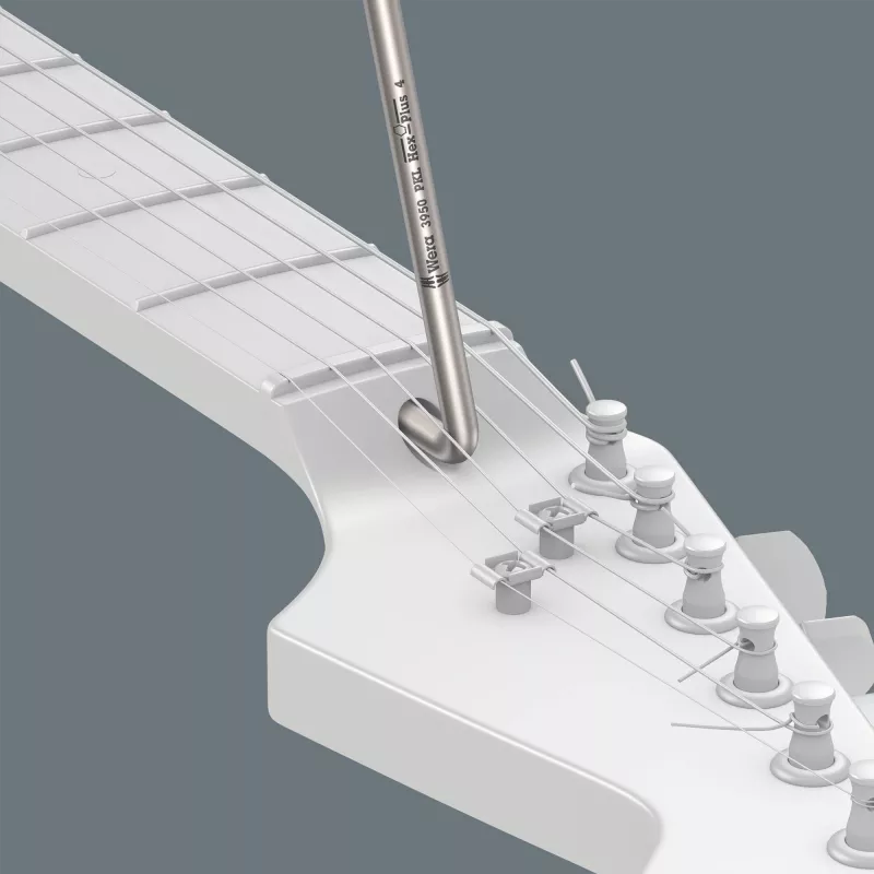Conjunto de ferramentas para guitarra 9100 Kraftform kompakt, 27 peças (preto)