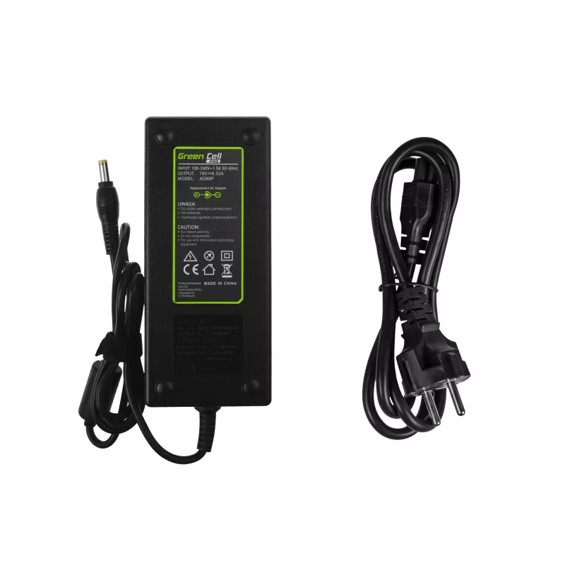 Green Cell PRO AD89P carregador de portátil para Acer Aspire, 19 V 6,32 A 120 W