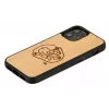 Capa protetora Man and Wood para iPhone 12 mini — design de peixe para crianças