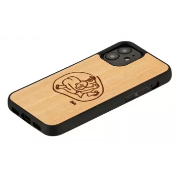 Capa protetora Man and Wood para iPhone 12 mini — design de peixe para crianças