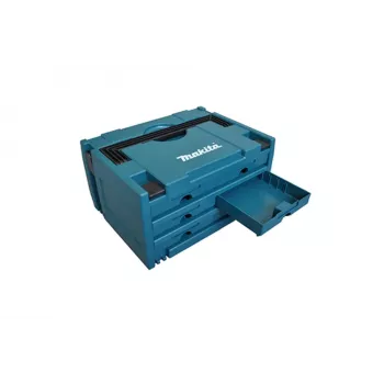 Caixa de pequenas peças Makita MAKSTOR 3.6 preta, azul