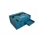Caixa de pequenas peças Makita MAKSTOR 3.6 preta, azul
