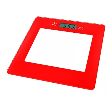 Balança de pessoa eletrónica JATA 290 Square vermelha