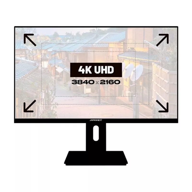 JAPANNEXT JN-IPS270UHD60F 16:9 HDMI/DP UHD - ecrã plano (TFT/LCD)