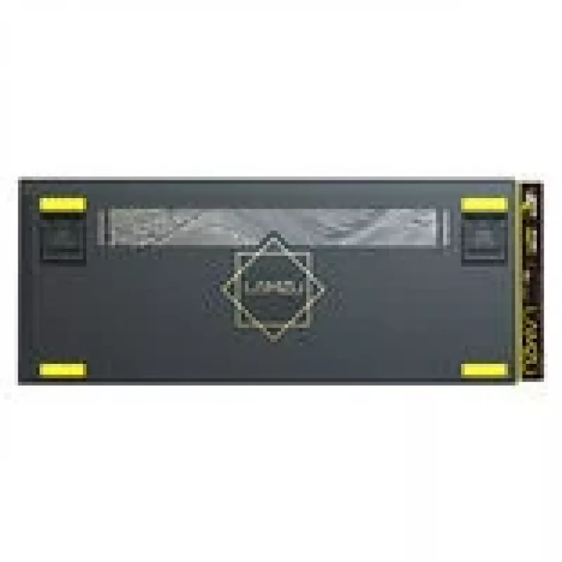 Lamzu Jet75 teclado de gaming, switches magnéticos Jade, RGB - preto