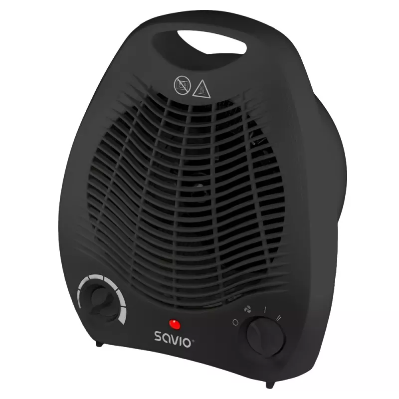 Ventilador doméstico Savio AD-02 B preto