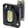 Neutrik NADB9MF-B Adaptador de cabo VGA Preto - Aço inoxidável (NADB9MF-B)