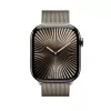 Pulseira Apple 46mm milanesa natural M/L titânio