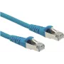 Cabo de rede ROLINE CAT.6a S/FTP RJ45 10 m azul